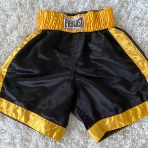 Vintage 90s Satin Everlast Boxing Shorts